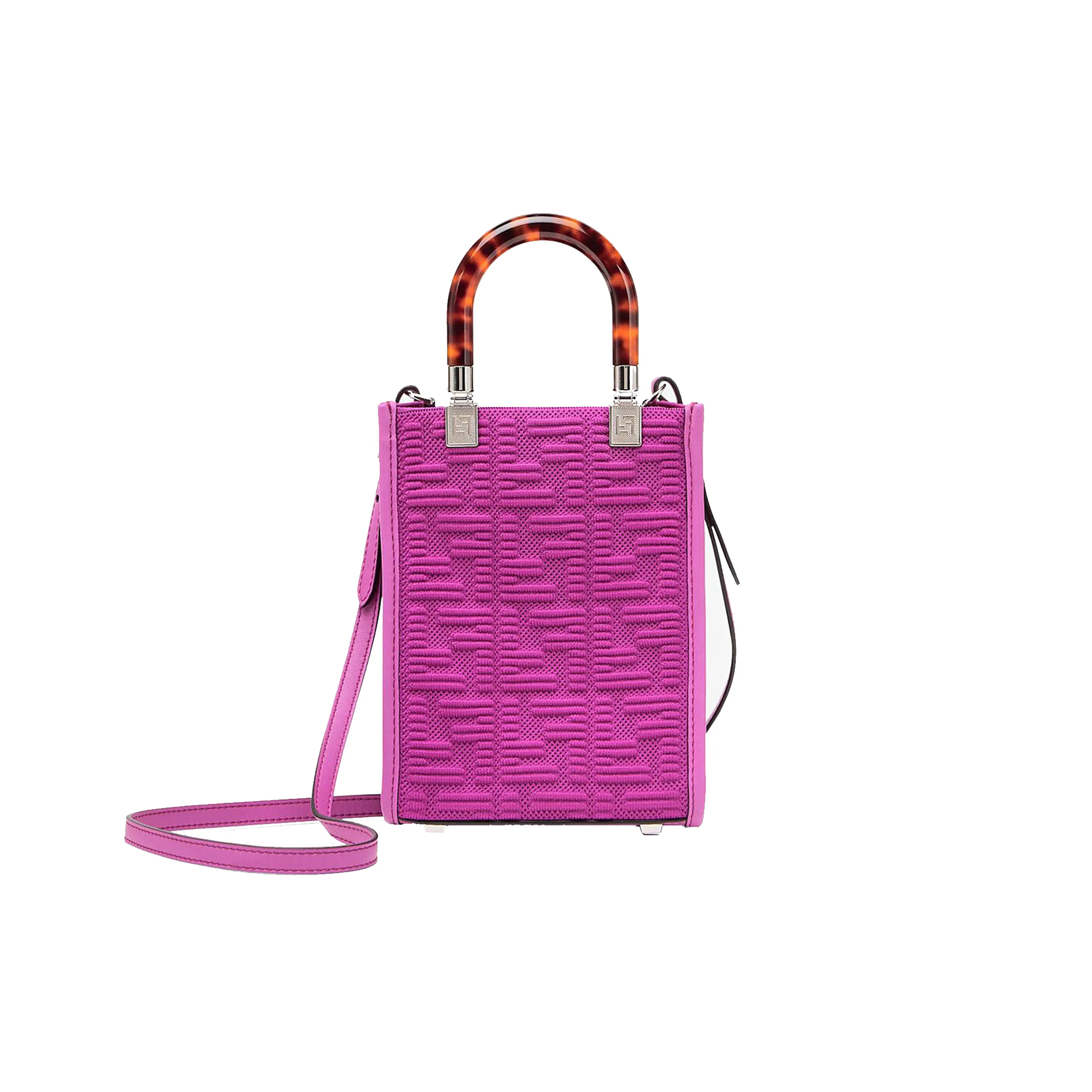 F**di mini sunshine shopper tote 8bs051agy0f037t (18*14.5*6cm)